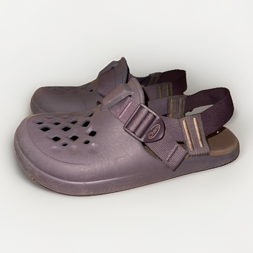 Chaco Chillos Clog Women's 8 Sparrow Purple Slingback Water Sandals Outdoor